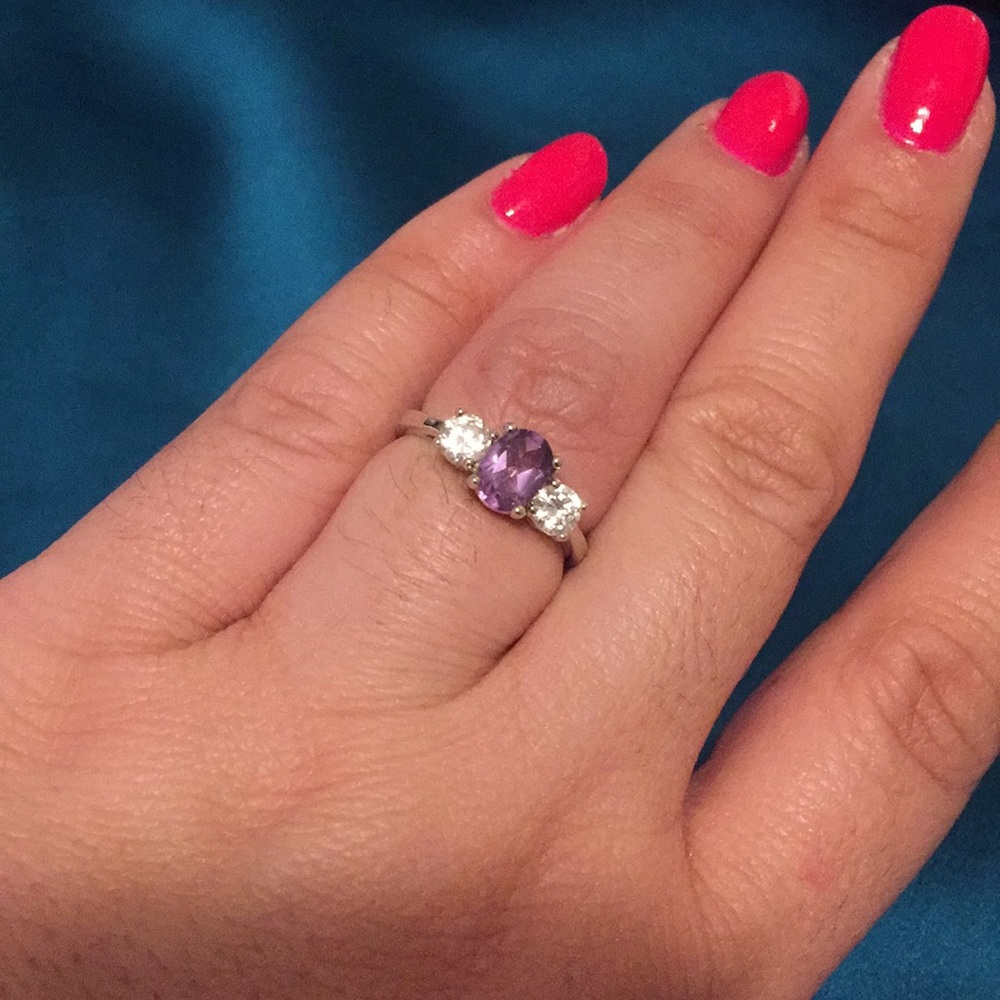Amethyst ring